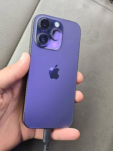 Уюлдук телефондор жана аксессуарлар: IPhone 14 Pro, фиолетовый (Deep Purple) - Экран 6.1" Super Retina XDR — 2