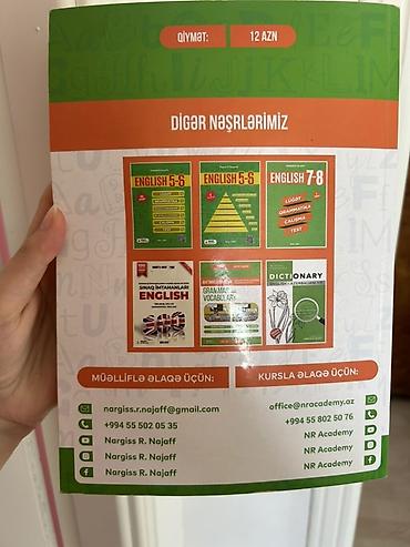 inglis dili kurs: Yenidir,12 m alınıb — 2
