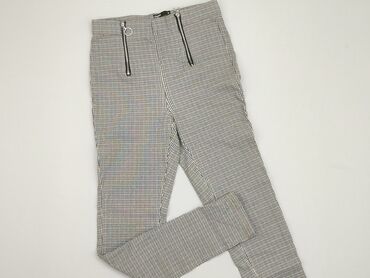 spódnice plisowane w kratę: Material trousers, Cropp, S (EU 36), condition - Very good