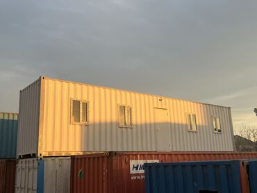 20 tonluq konteyner: Hər ölçüdə dəmir konteylərimiz münasib qiymətlərə satışda! Yeni dəmir