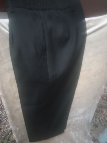 брюки для мальчиков: Джинсы и брюки, цвет - Черный, Новый
