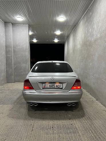 mersedes e class: Mercedes-Benz S-Class: 2003 г., 3.7 л, Автомат, Газ, Седан — 1