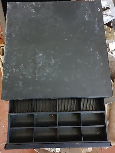 Kassa avadanlığı: POS.AZ metal pul qutusu (kassa çekmecəsi) - Material: möhkəm metal — 2