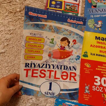 Digər kitablar və jurnallar: Məktəbə gədər hazirlig kitablar 5,6 7 yaşlarcun. Tezedir. Her biri — 2