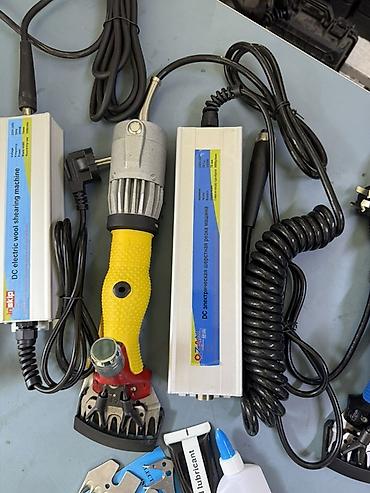эр: Электрические машинки для стрижки овец (DC electric wool shearing — 3