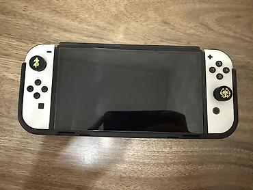 witcher: Nintendo Switch OLED White dəsti satılır.( Konsol+ MicroSD yaddaş — 8