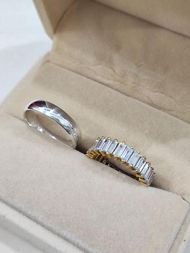 Серебряные кольца: Серебряные парные кольца Серебро напыление жёлтое золото 925 пробы at lalafo.kg — 8 Серебряные кольца: Серебряные парные кольца Серебро напыление жёлтое золото 925 пробы — 8