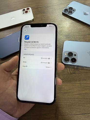 iohone 12: IPhone 12 Pro Max, 256 GB, Pacific Blue, Zəmanət — 5