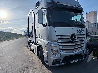 e6 3: Тягач, Mercedes-Benz, 2017 г., Сar carrier trailer — 1
