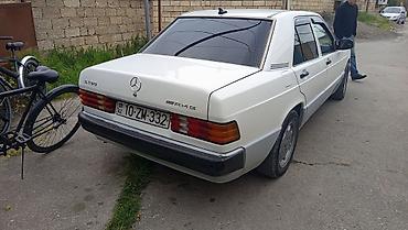 bmw f10 lip: Mercedes-Benz 190E (W201) sedan - Kuzov: ağ rəng, 4 qapılı, klassik — 3