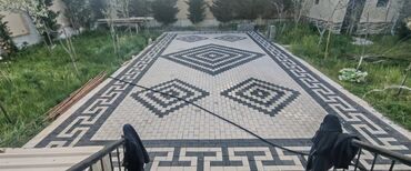 Döşəmə işləri: Xidmət: Həyətyanı sahələr, həyət-dalan, giriş yolları və teraslar üçün — 10