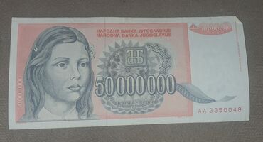 Numizmatika i filatelija: Kolekcija jugoslovenskih i srpskih novčanica – razni apoeni i izdanja — 8