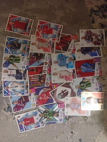 satt: 23 ədəd Panini/Topps futbol kolleksiya kartları dəsti - bütün kartlar — 3