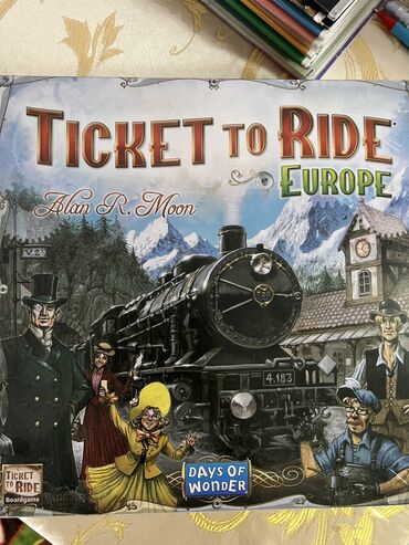 настольная игра: Настольная игра БИЛЕТ НА ПОЕЗД Ticket To Ride