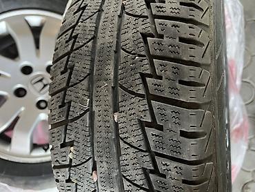 титан моноблок: Комплект из 4 легкосплавных дисков Honda с зимними шинами. - — 7