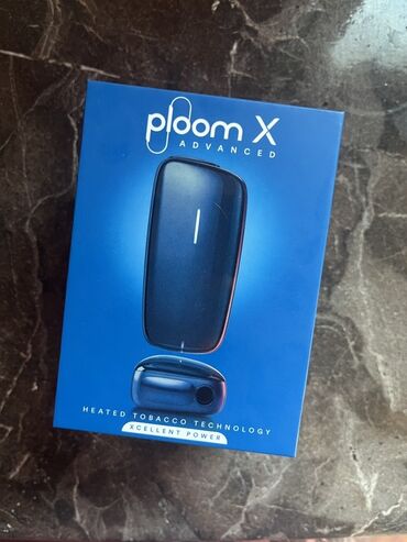 Ploom tünd mavi rəngdə. Cihaz əla vəziyyətdədir, cəmi bir həftə