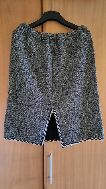 sparrow helanke: Sivi komplet – suknja i jaknica (XL) - Suknja za jesen, zimu i — 6