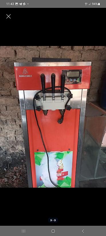 Производство мороженого: Профессиональный аппарат для мягкого мороженого BINGZHILE - Напольная — 9