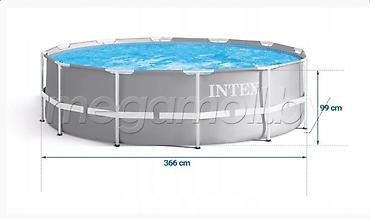 matrex 30: Бассейн каркасный INTEX 366х99см с фильтр-насос🏊‍♂️💦 Наслаждайтесь — 7