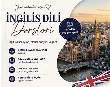 azeri ingilis: Xarici dil kursu, İngilis dili, Böyüklər üçün, Uşaqlar üçün, Danışıq klubu — 1