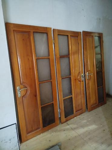 Otaq qapıları: Qonaq otağı üçün Yeni Otaq qapısı 90x205 sm Şəbəkə ilə, Zəmanətsiz, Ödənişli quraşdırma, Ünvandan götürmə — 1