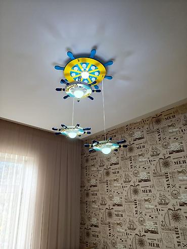 plastik yumurta: Çılçıraq, 3 lampa, Plastik — 1