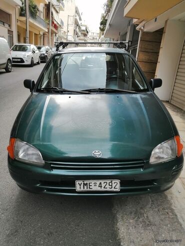 Toyota: Toyota Starlet: 1.3 l | 1996 year Hatchback