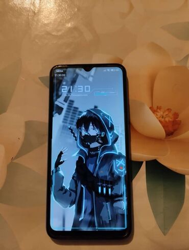 xiaomi redmi note 9t: Xiaomi, Redmi 10A, Б/у, 32 ГБ, цвет - Голубой, 2 SIM