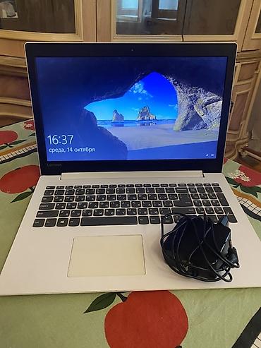 hp pavilon 17: Lenovo noutbuk (ağ rəng), adapteri ilə. Kamputer problemsizdir — 1