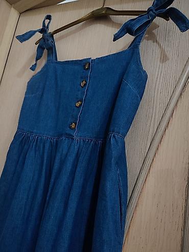 jeans salvar: TEZE!Cins sarafan 60 azn alinib geyinilmeyib. S-M-L — 3
