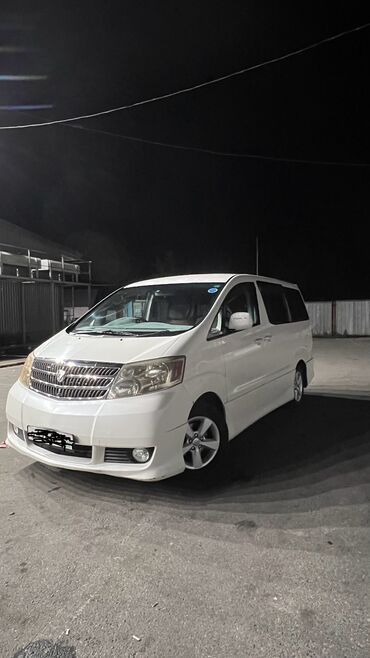 варянтка машина алам: Toyota Alphard: 2004 г., 3 л, Автомат, Газ, Минивэн