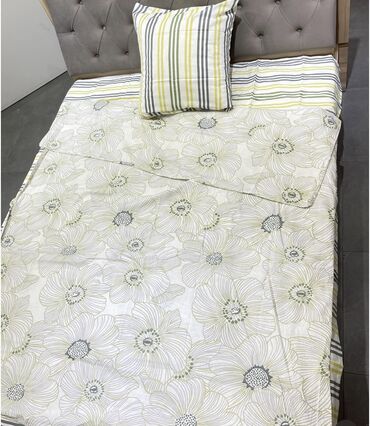 Комплекты постельного белья: Постельное бельё,100% хлопок, постельное бельё, наволочки, подушки — 41