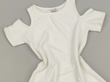 sukienki rozkloszowane w kwiaty: Dress, River Island, 10 years, 134-140 cm, condition - Very good