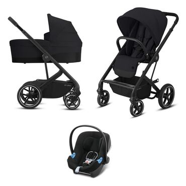 cybex коляски: Коляска, цвет - Черный, Б/у