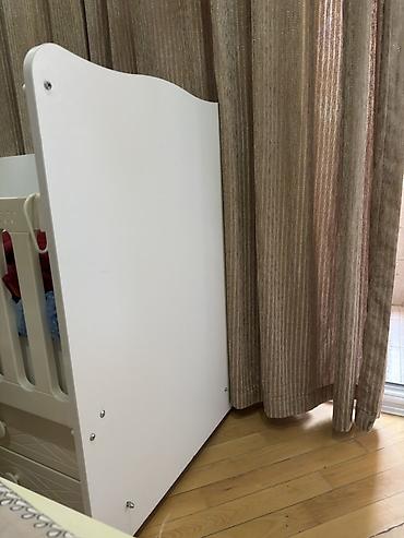 Beşiklər: Bebeco uşaq beşiyi - Rəng: ağ - Material: MDF/laminat kombinasiyası - — 2