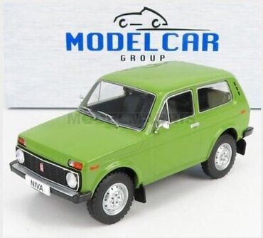 Qrammofon və patefonlar: 1:18 MCG Lada Niva Modelcar Group LADA Niva maketi - Ölçek