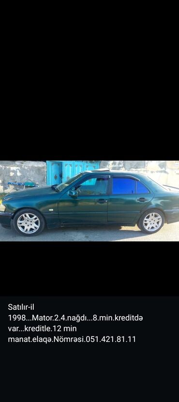 диски от опеля на ваз: Mercedes-Benz C-Class: 2.4 l | 1998 il Sedan
