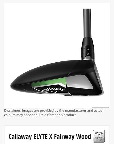 вуди: Callaway ELYTE X Fairway 5 Wood Для гольфа. Фервейный вуд с — 3