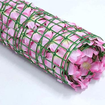 Baštenska dekoracija: Dekorativna ograda od veštačkog cveća 3x1m ? Ulepšajte svoju terasu — 3