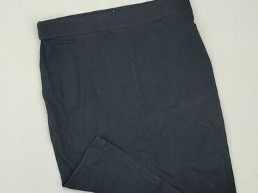 czarne spódnice ołówkowe z eko skóry: Skirt, Forever 21, M (EU 38), condition - Good