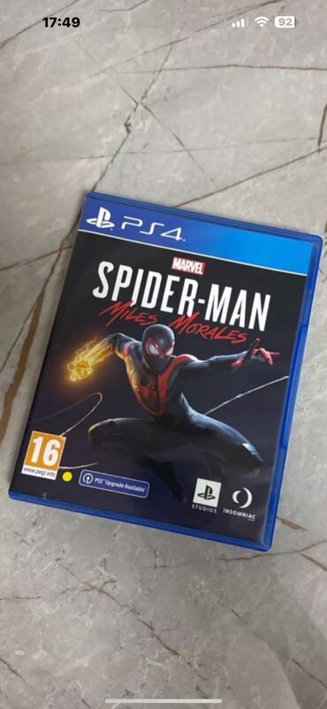 PS4 (Sony Playstation 4): Play station 4 spider-man mails morales