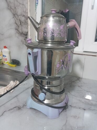 elektrikli tava: İşlənmiş Elektrik Samovar, 5 l, Ünvandan götürmə