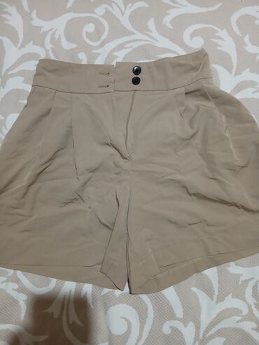 sort: Şort, H&M, XS (EU 34), rəng - Bej