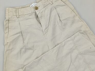 bershka spodnie jeansy: Material trousers, Zara, 12 years, 146/152, condition - Very good