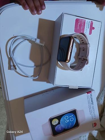 deri kemer: Məhsul: Huawei Watch Fit 2 (HarmonyOS) Xüsusiyyətlər: - 1.74 düym — 3