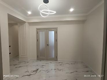 osh flats: 1 комната, 49 м², Манас-Ата мкр., 11 этаж, Дизайнерский ремонт — 1