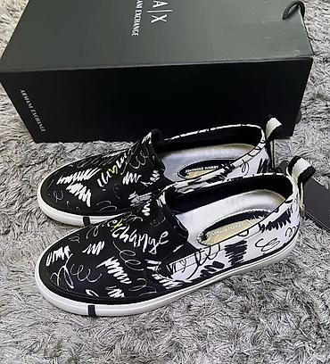 exchange: Original armani exchange ela veziyyetde espadril (slipon) ayaqqabi — 1