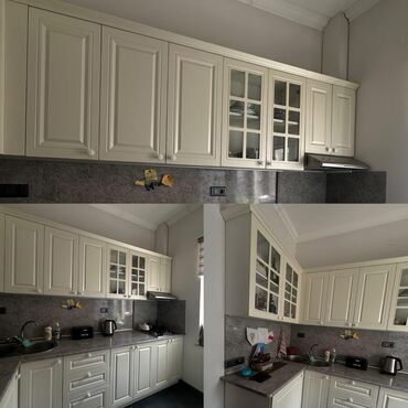 Soyuducular: Membran ətbəx mebeli satılır 700₼. Tam ideal vəziyyətdə.Ölçü