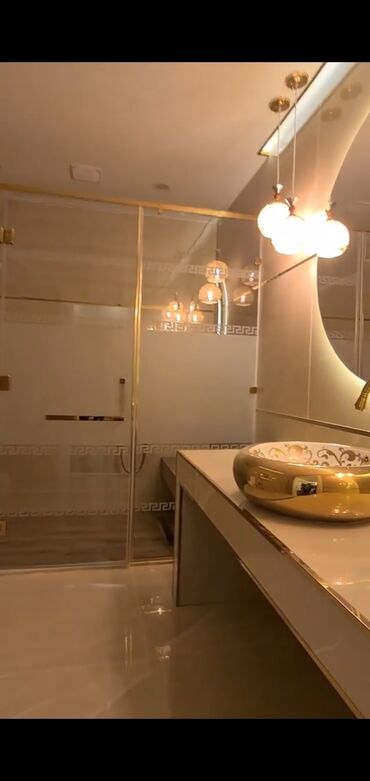 Duş kabinaları, arakəsmələr: Yeni Üstü açıq kabina, Düzbucaqlı, Ödənişli çatdırılma — 14