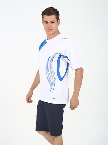 фирменные adidas: Мужская спортивная футболка adidas - Тип: тренировочная футболка с — 10